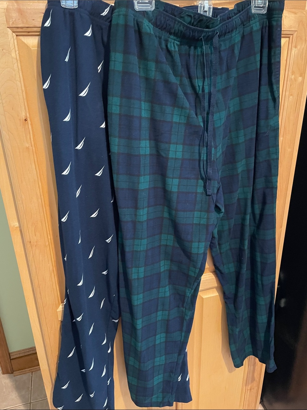 Nautica Sleepwear Bottoms Men Large L like new Bundle of 2